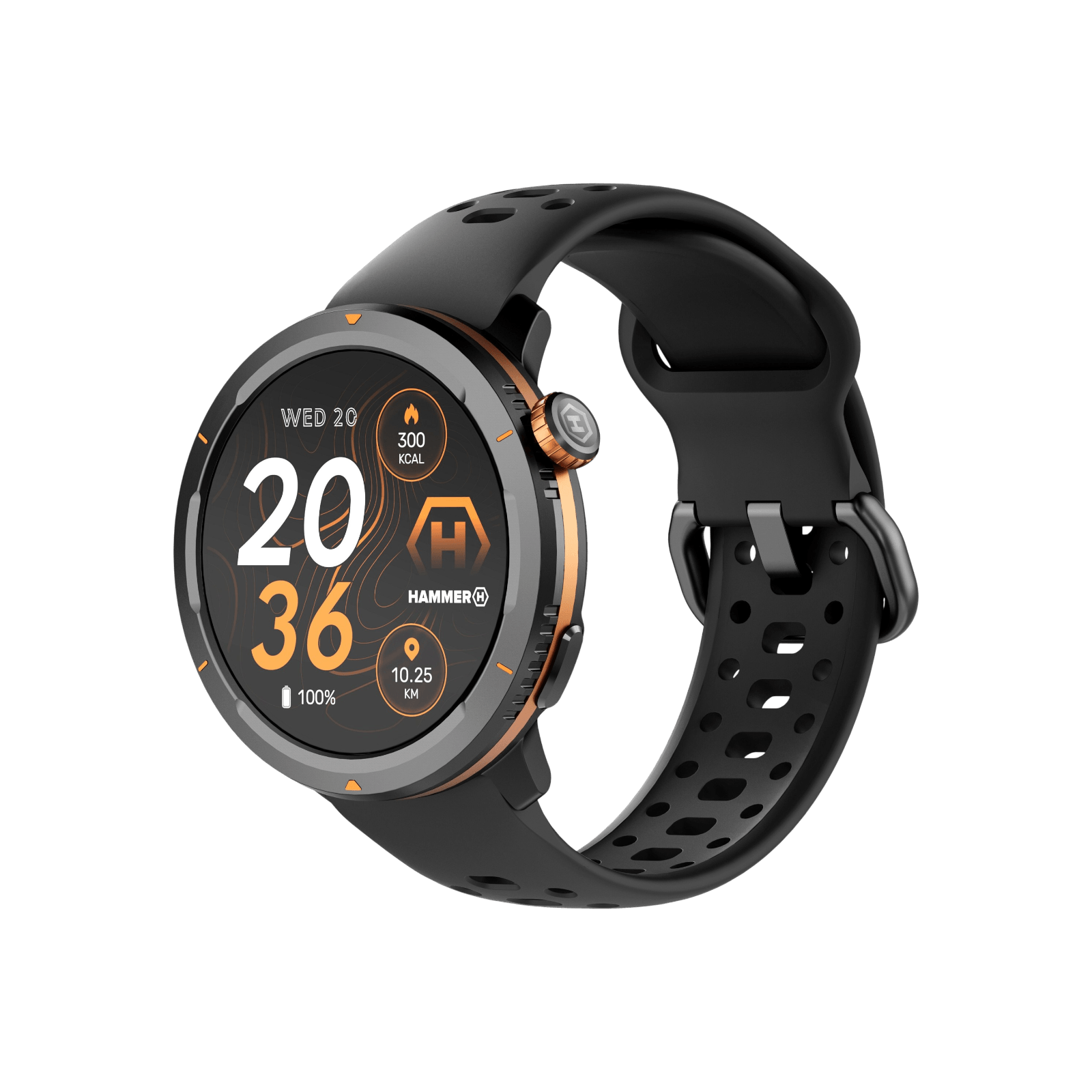 Smartwatch-HAMMER-Watch-2-Lite-lewy bok