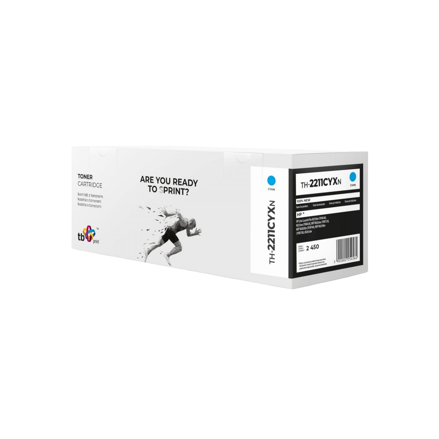 Toner TB Print do drukarki HP Color LJ Pro M255 W2211X TH-2211CYXN Błękitny (Cyan) 2.45K