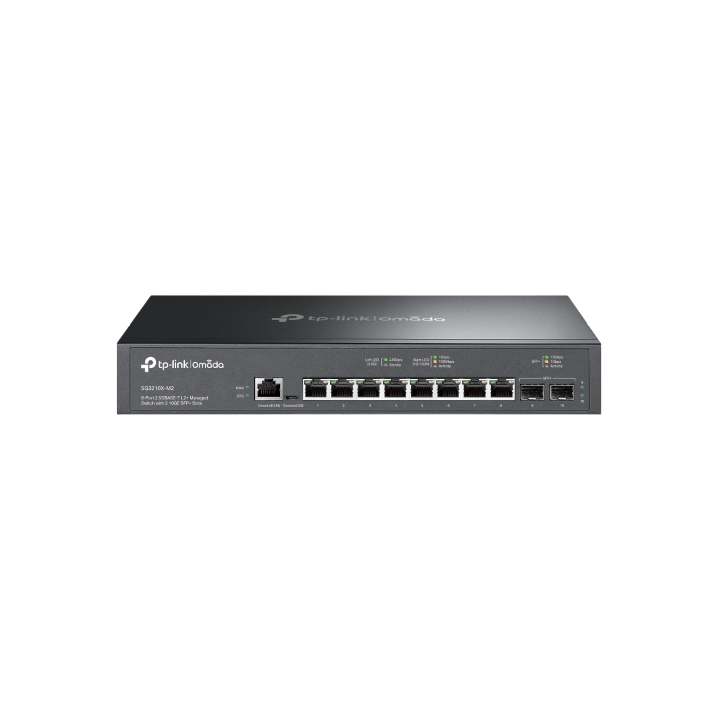 Switch zarządzalny TP-LINK Omada SG3210X-M2 L2+ 8x2.5GE 2xSFP+