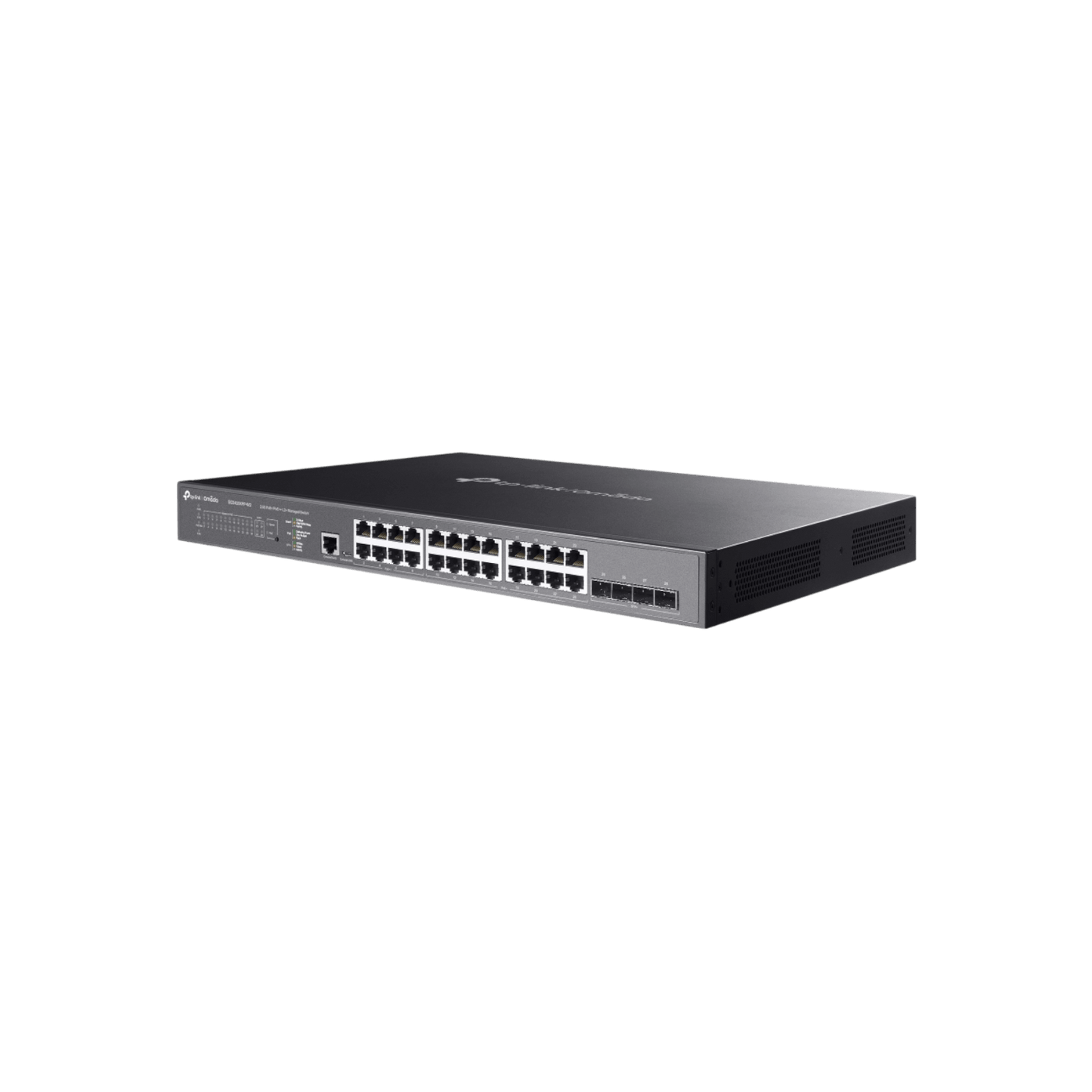 Switch zarządzalny TP-LINK Omada SG3428XPP-M2 L2+ 16x2.5GE PoE+ 8x2.5GE PoE++ 4xSFP+ 10GE