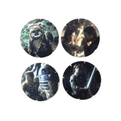 Tazos Star Wars z Cheetos i Lay's