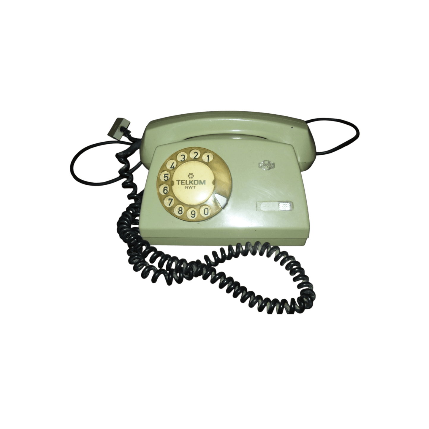 Telefon stacjonarny z obrotową tarczą