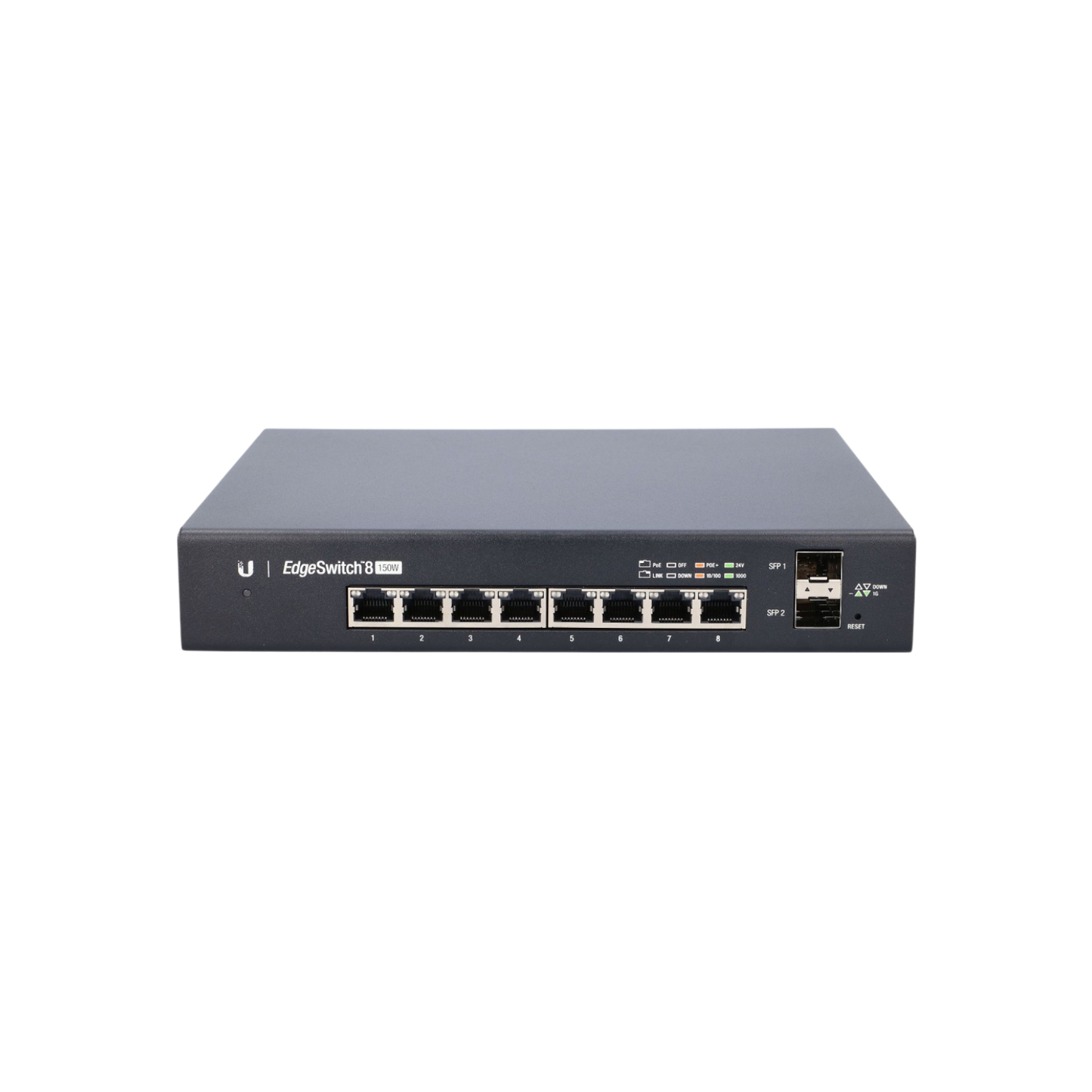 Switch zarządzalny Ubiquiti ES-8-150W 8xGbE 2xSFP PoE