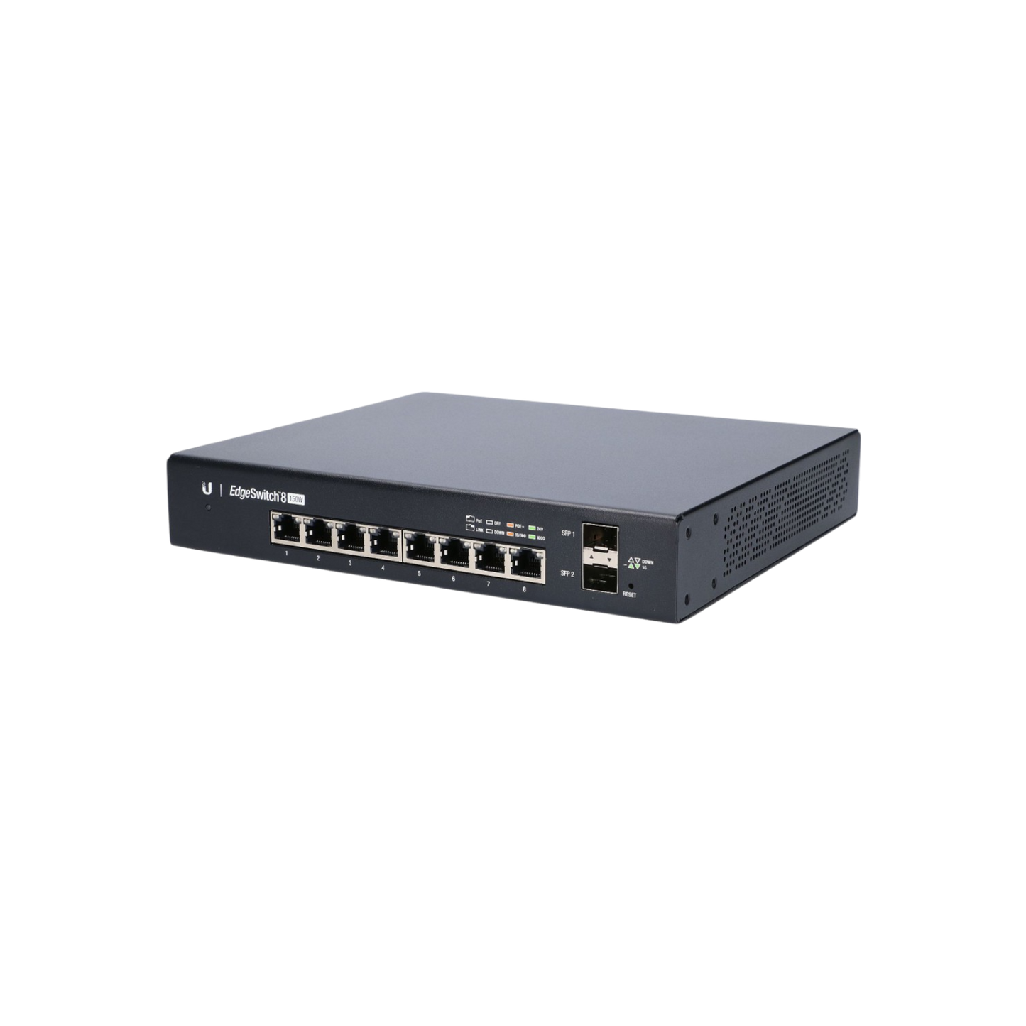 Switch zarządzalny Ubiquiti ES-8-150W 8xGbE 2xSFP PoE