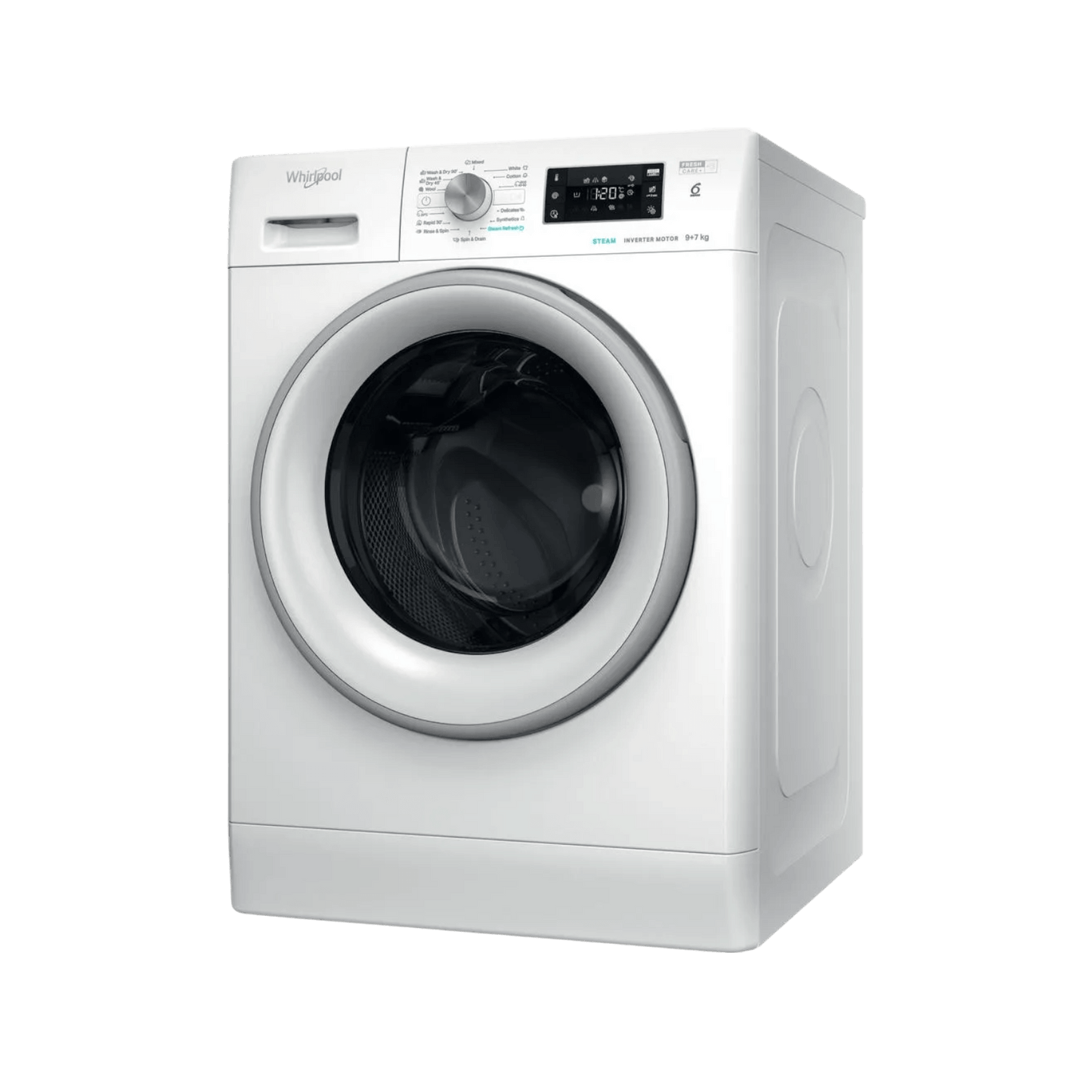 Pralko-suszarka wolnostojąca Whirlpool FFWDB 976258 SV EE 9/7kg 1600rpm