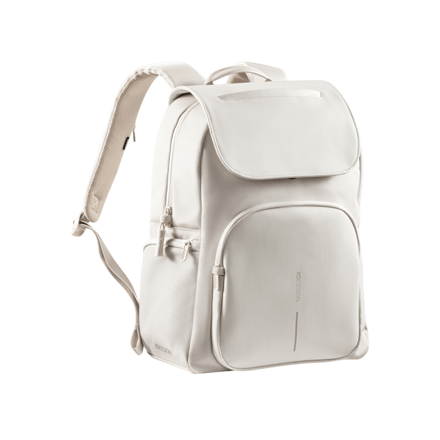 Plecak na laptopa 16" miejski antykradzieżowy XD DESIGN Soft Daypack Beżowy