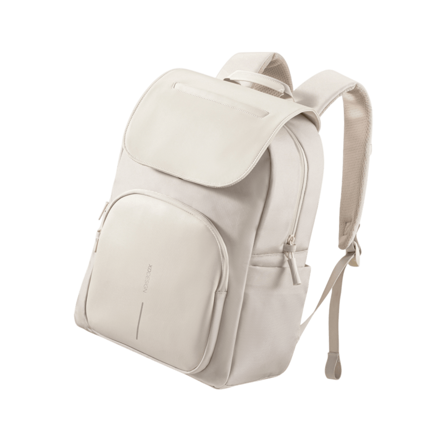 Plecak na laptopa 16" miejski antykradzieżowy XD DESIGN Soft Daypack Beżowy