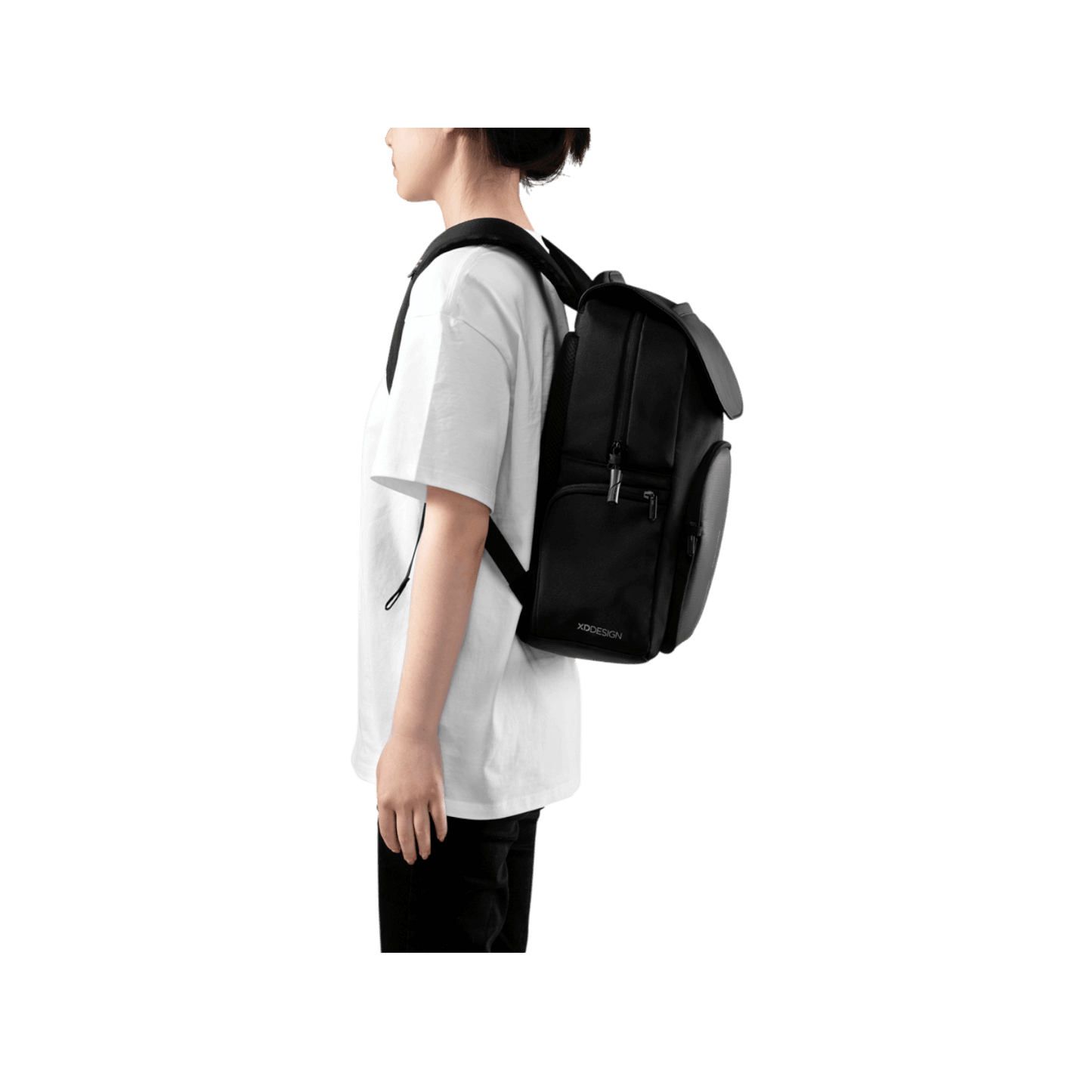 Plecak na laptopa 16" miejski antykradzieżowy XD DESIGN Soft Daypack Czarny