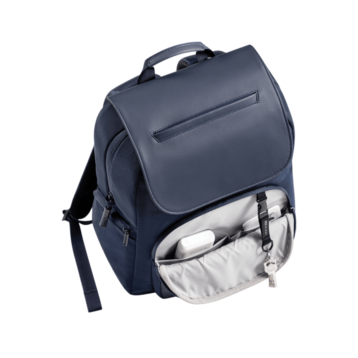 Plecak na laptopa 16" miejski antykradzieżowy XD DESIGN Soft Daypack Granatowy