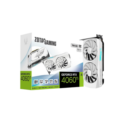 Karta graficzna ZOTAC GAMING GeForce RTX 4060 Twin Edge OC White Edition 8GB GDDR6