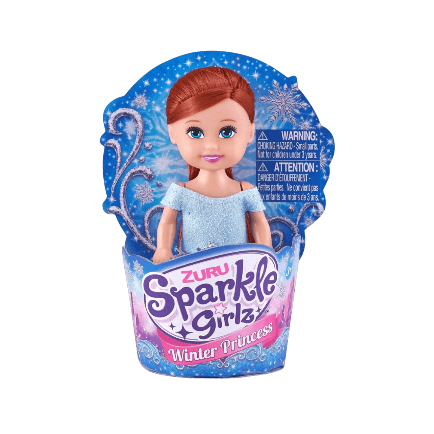 Lalka 4.7 cala ZURU Sparkle Girlz Zimowa Księżniczka Zestaw 48 sztuk