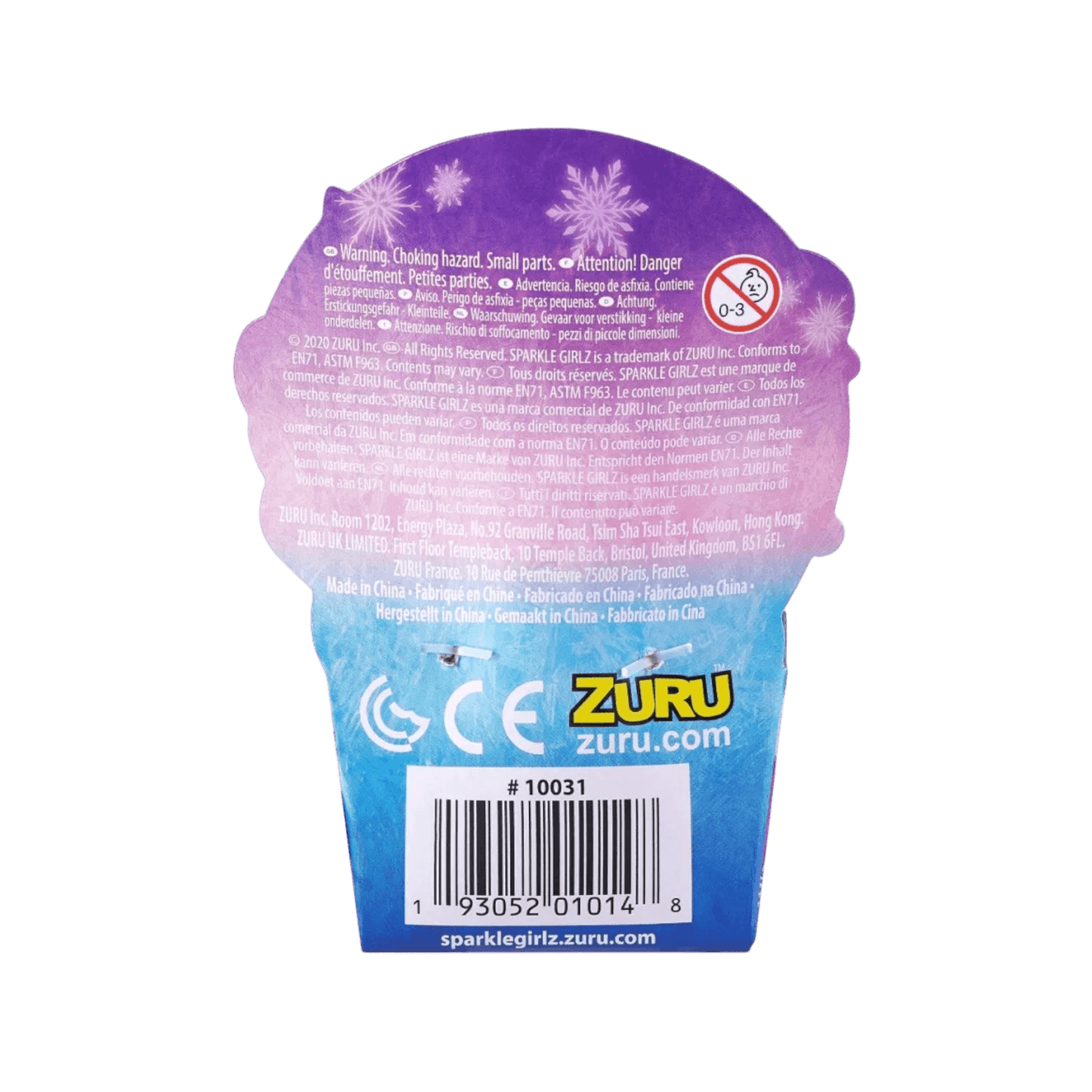 Lalka 4.7 cala ZURU Sparkle Girlz Zimowa Księżniczka Zestaw 48 sztuk