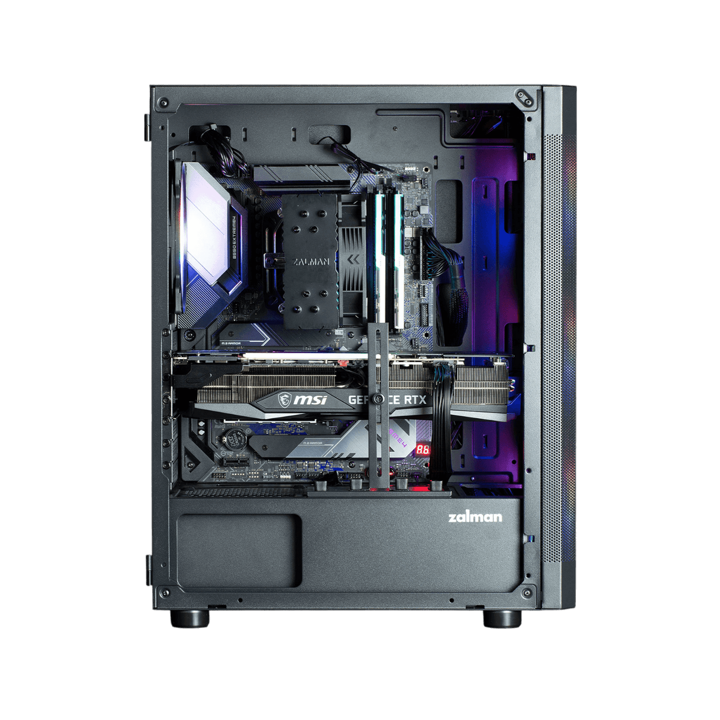 Obudowa Zalman i4 TG RGB Black