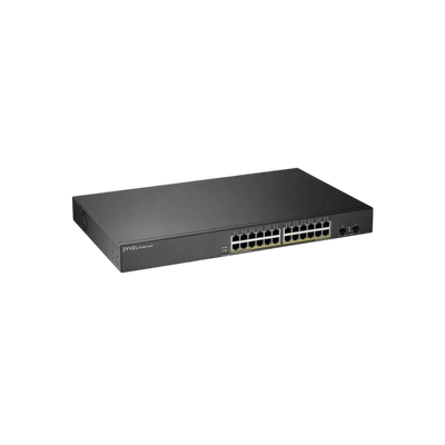 Switch zarządzalny Zyxel GS1900-24HPv2 24xGbE PoE+ 2xSFP 170W