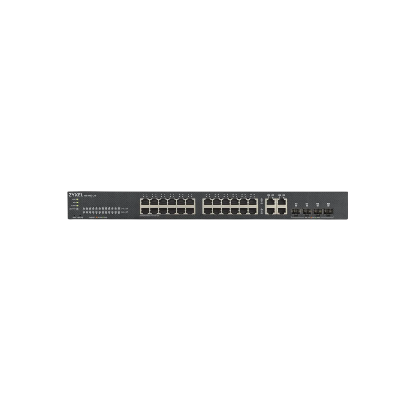 Switch zarządzalny Zyxel GS1920-24v2 24xGbE 4xSFP