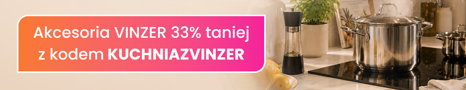Akcesoria VINZER taniej o 33%