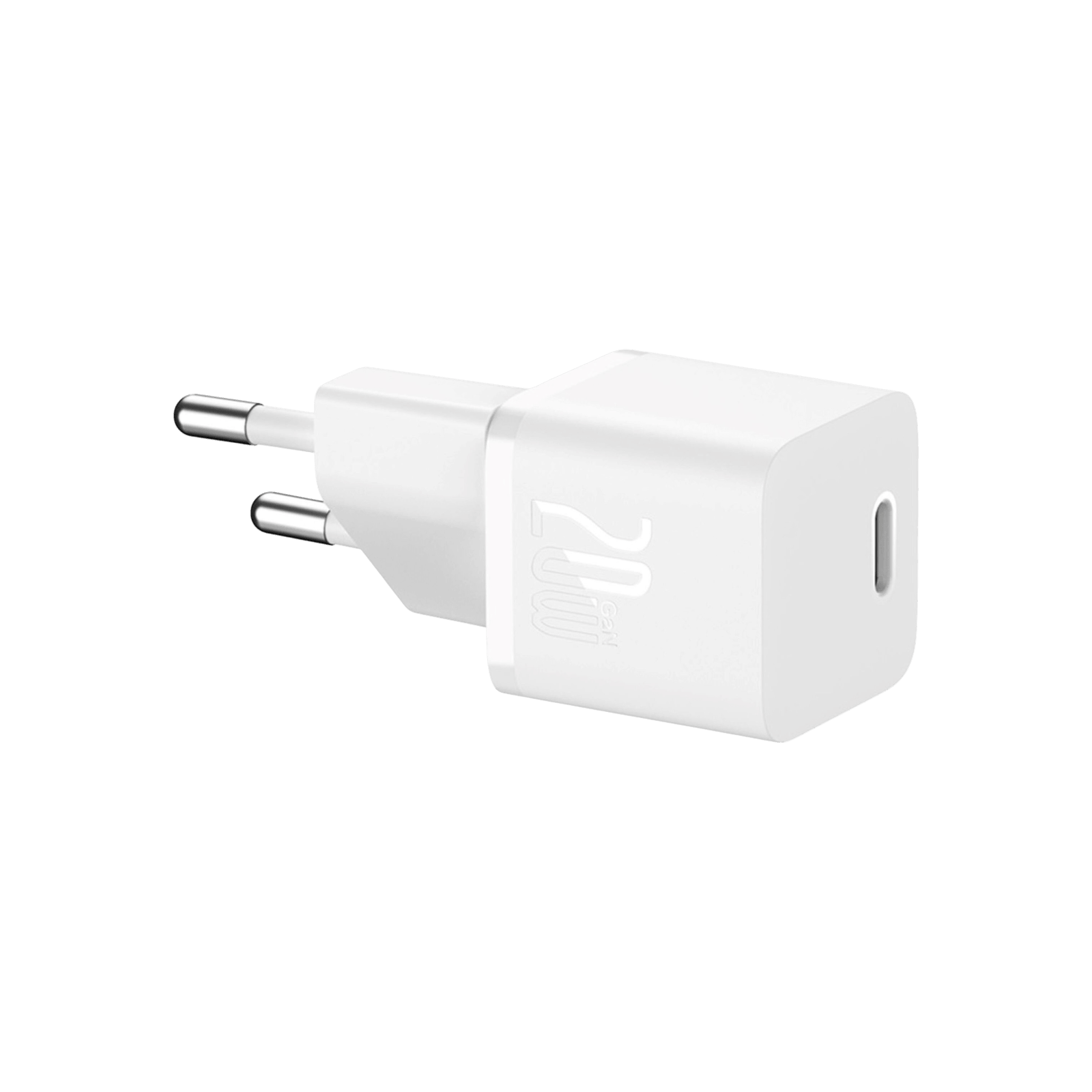 Baseus GaN5 Fast Charger mini 1C 20W Biały
