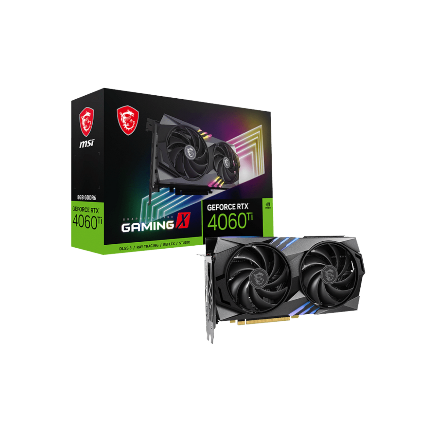 Karta graficzna MSI GeForce RTX 4060 Ti GAMING X 8GB GDDRX6