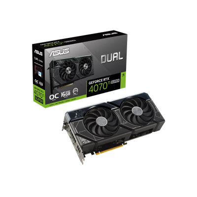 Karta graficzna Asus Dual GeForce RTX 4070 Ti SUPER OC 16GB GDDRX6