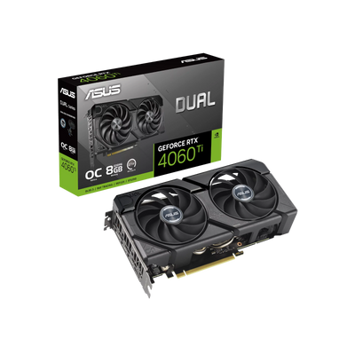 Karta graficzna Asus Dual GeForce RTX 4060 Ti EVO OC 8GB GDDR6