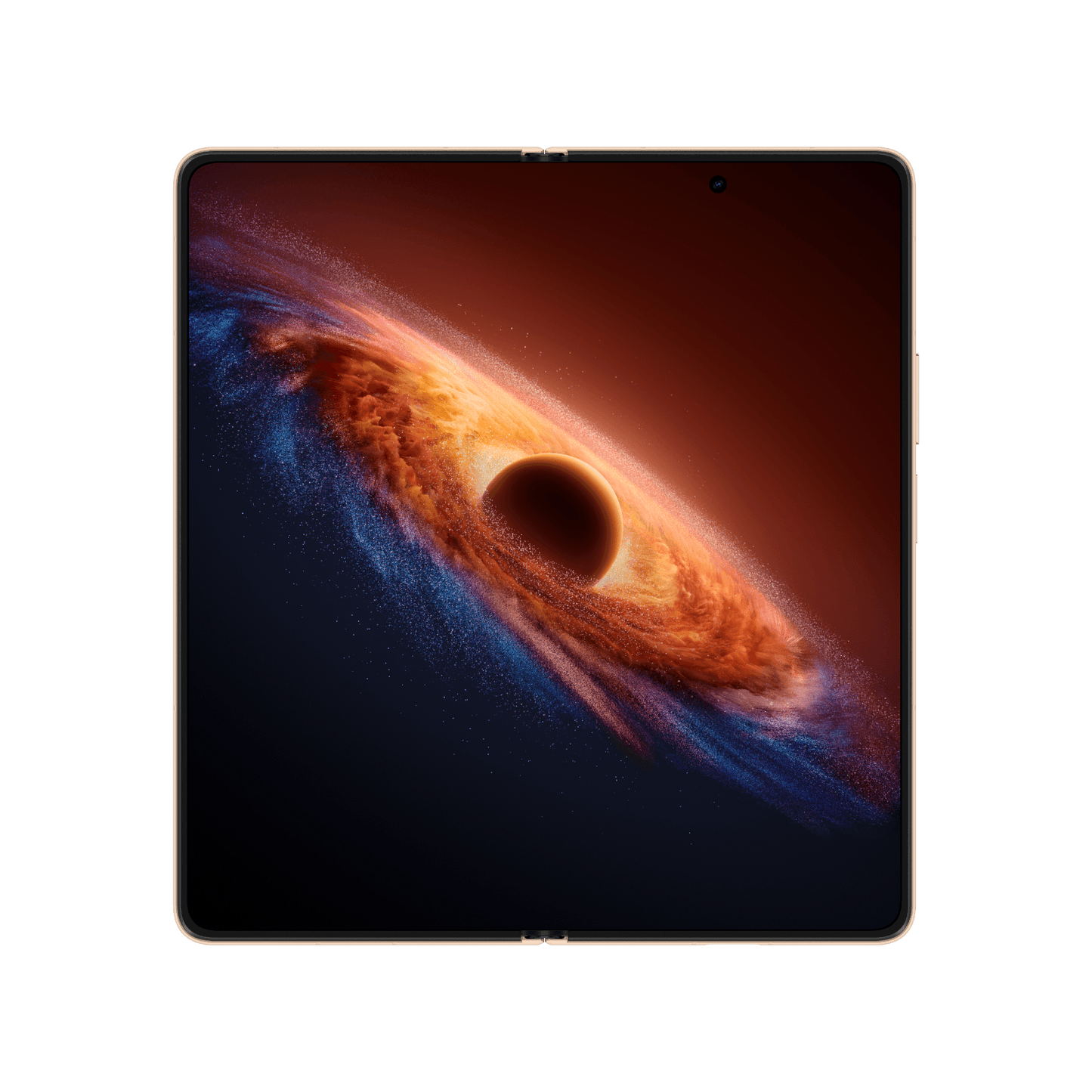 Smartfon HONOR Magic V6 Złoty Rozłożony Front