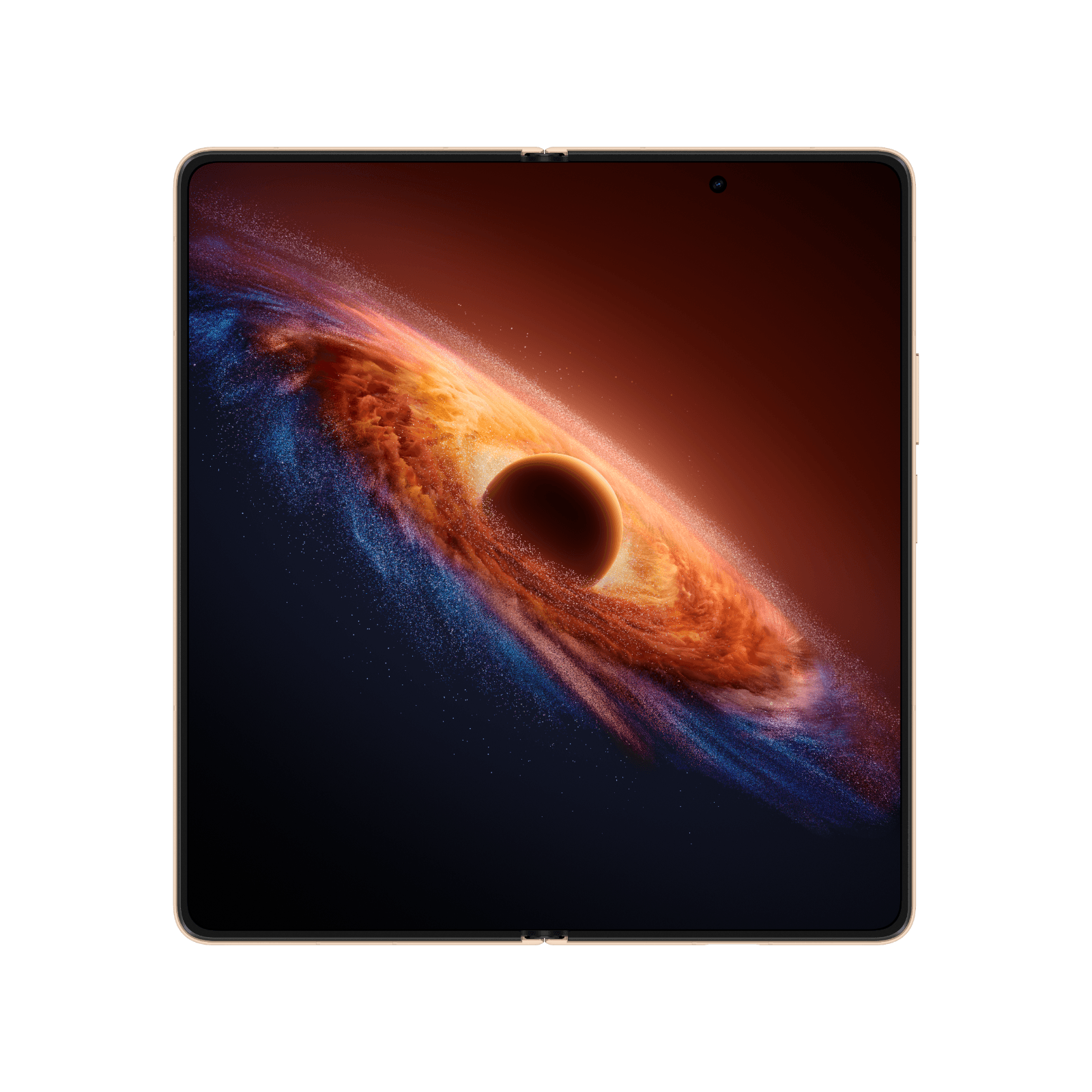 Smartfon HONOR Magic V6 Złoty Rozłożony Front