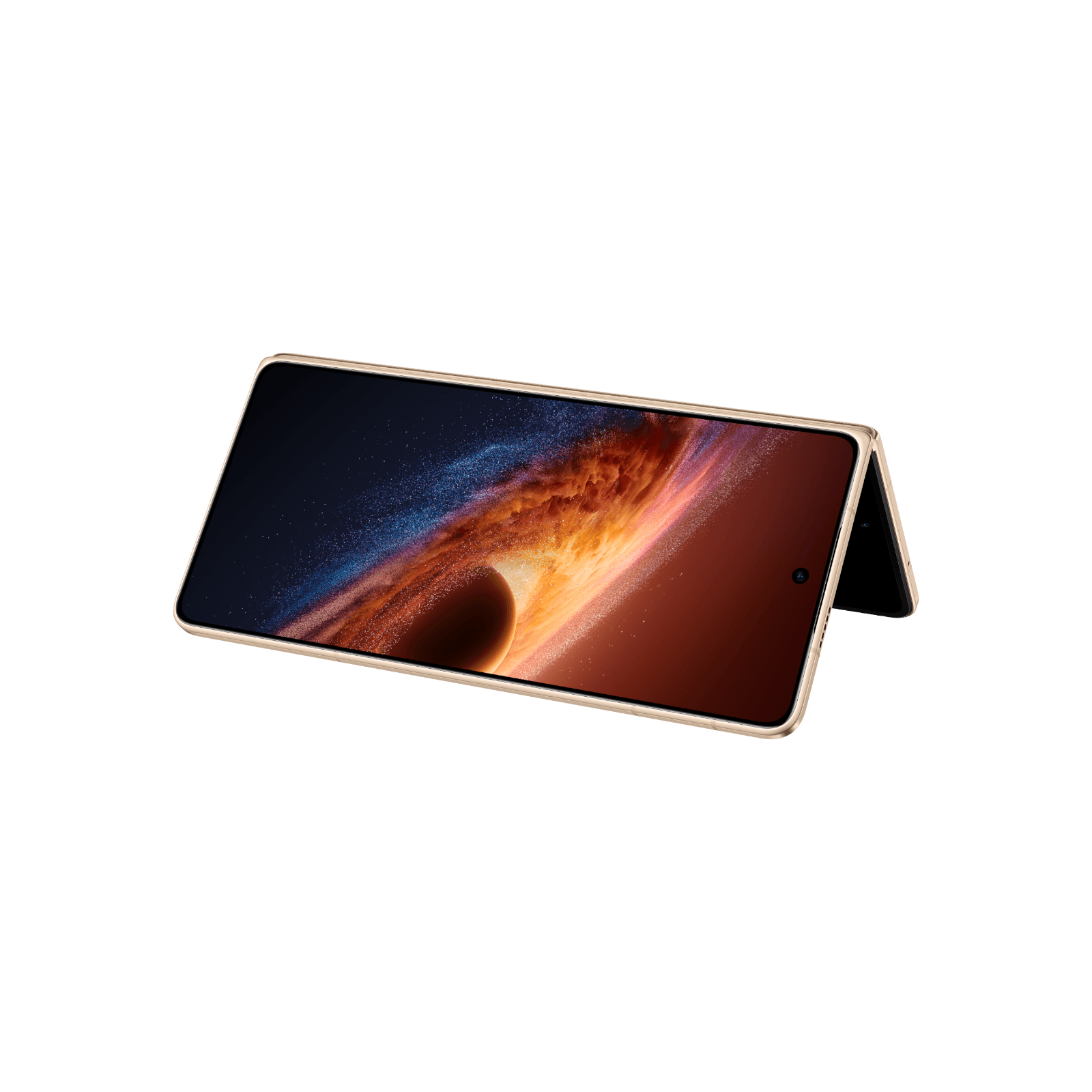 HONOR Magic V6 Złoty Rozłożony w pół