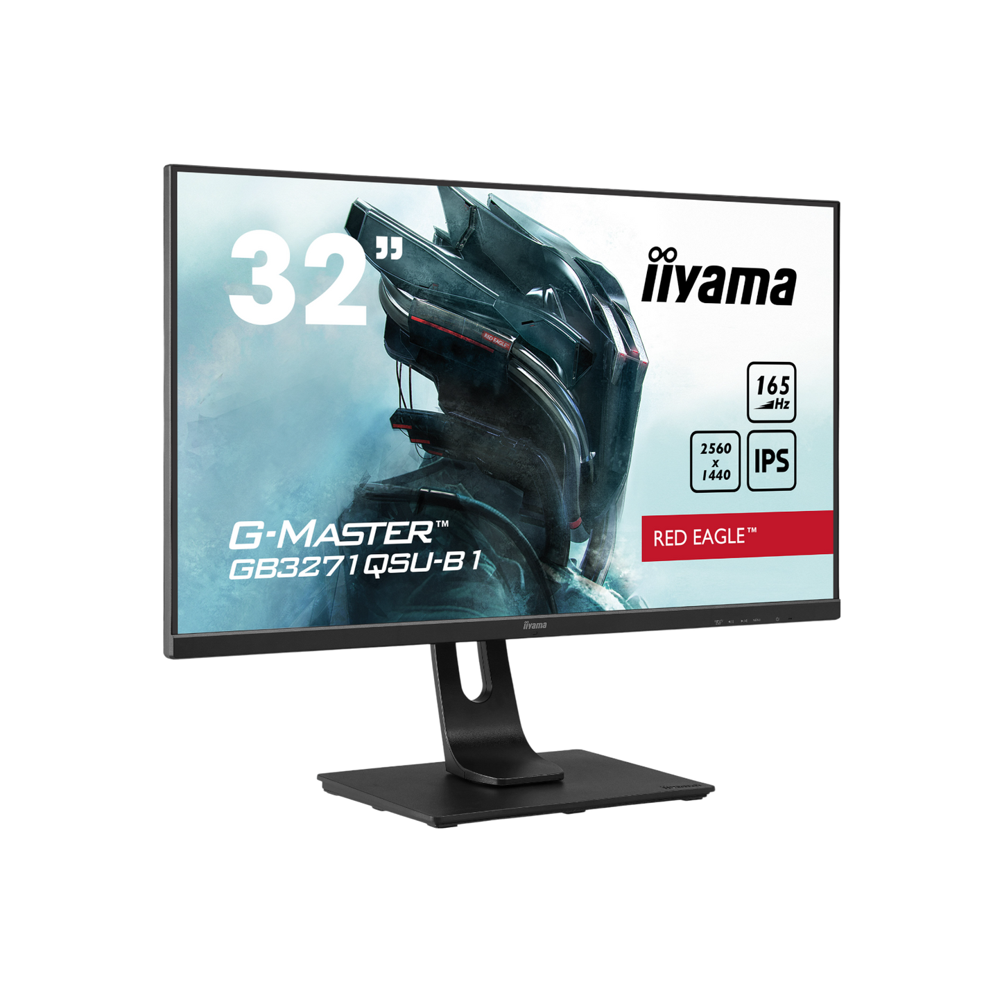 Monitor iiyama G-Master Red Eagle GB3271QSU-B1 31,5" IPS WQHD