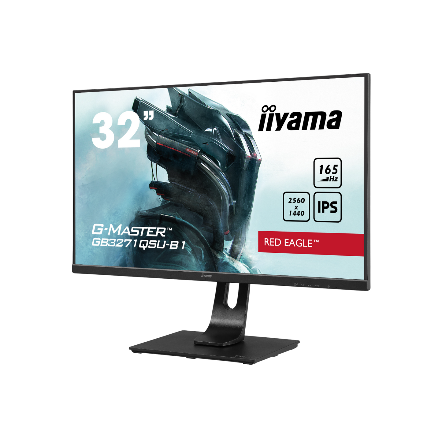 Monitor iiyama G-Master Red Eagle GB3271QSU-B1 31,5" IPS WQHD