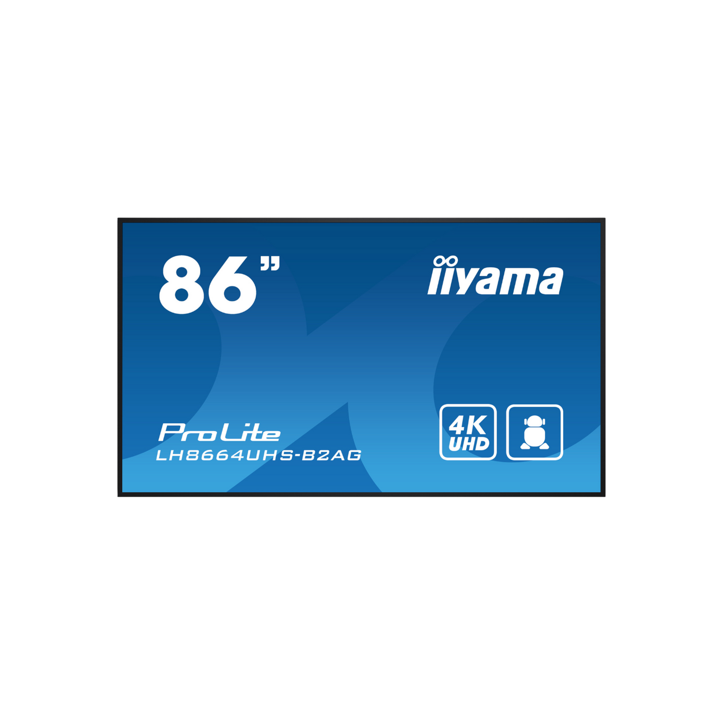 Monitor iiyama ProLite LH8664UHS-B2AG 86" IPS 4K UHD