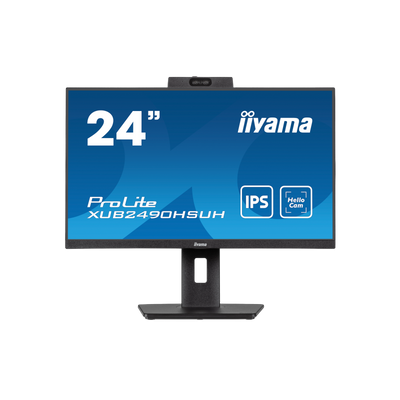 Monitor iiyama ProLite XUB2490HSUH-B1 23,8" IPS Full HD Kamera Windows Hello