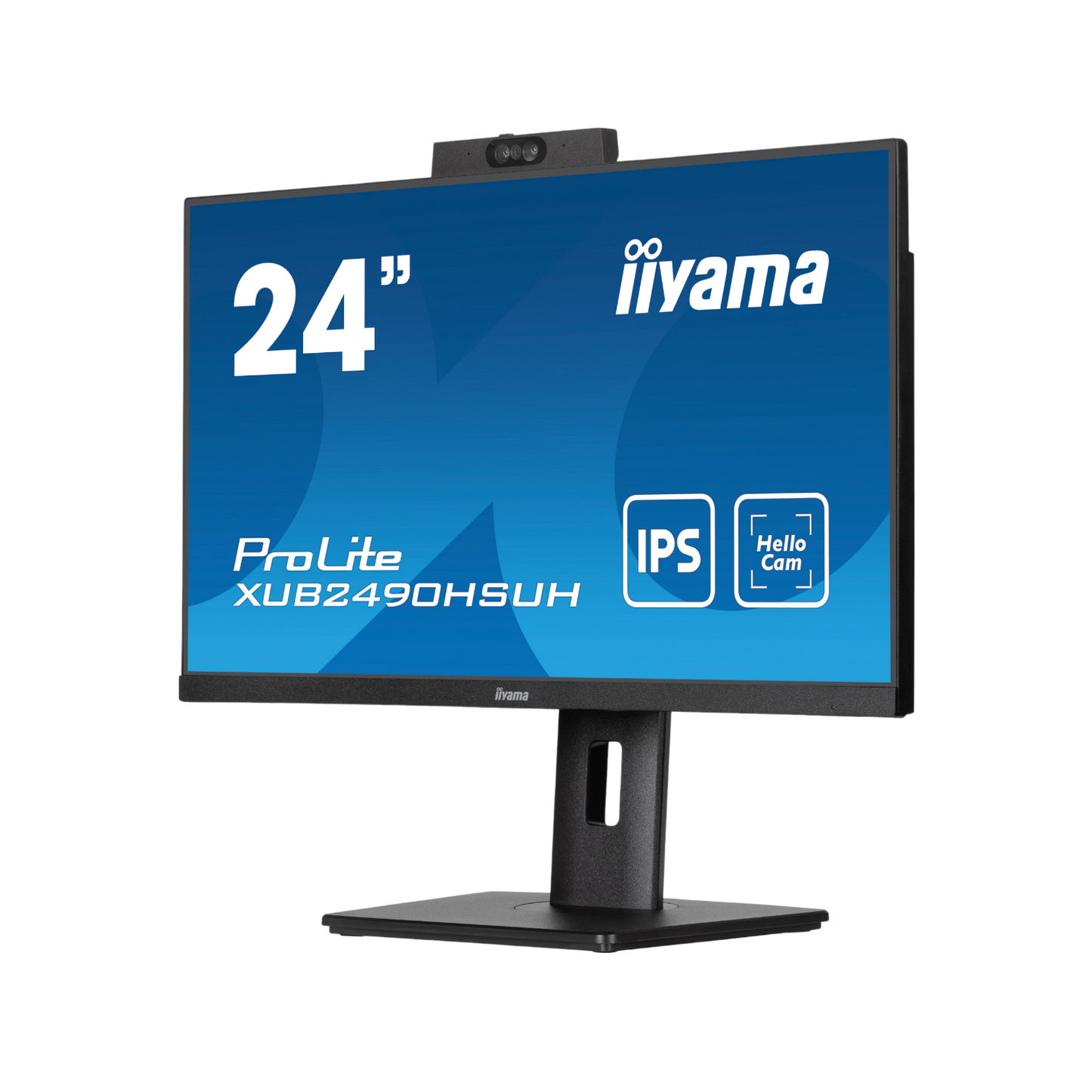 Monitor iiyama ProLite XUB2490HSUH-B1 23,8" IPS Full HD Kamera Windows Hello