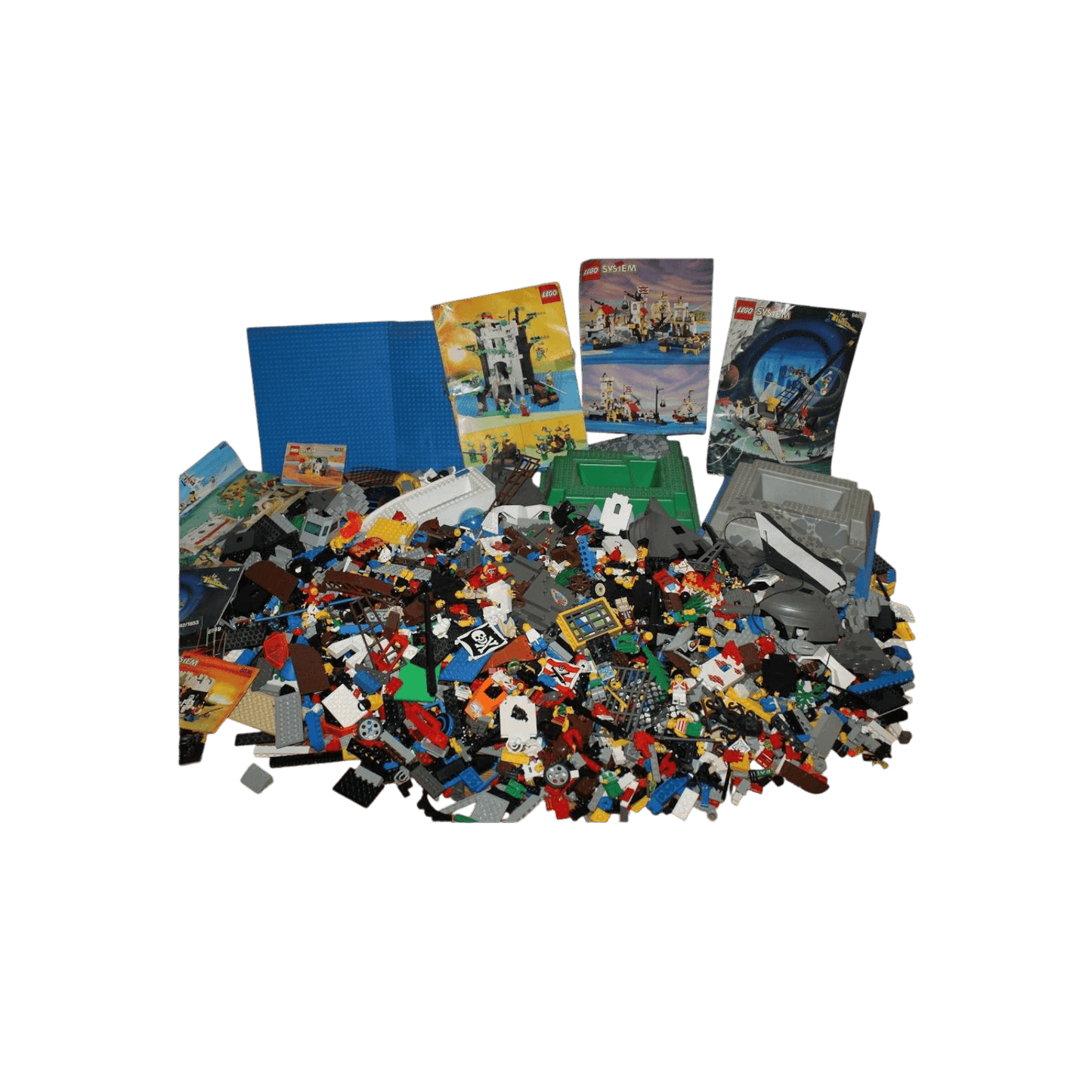 Wymieszane klocki LEGO