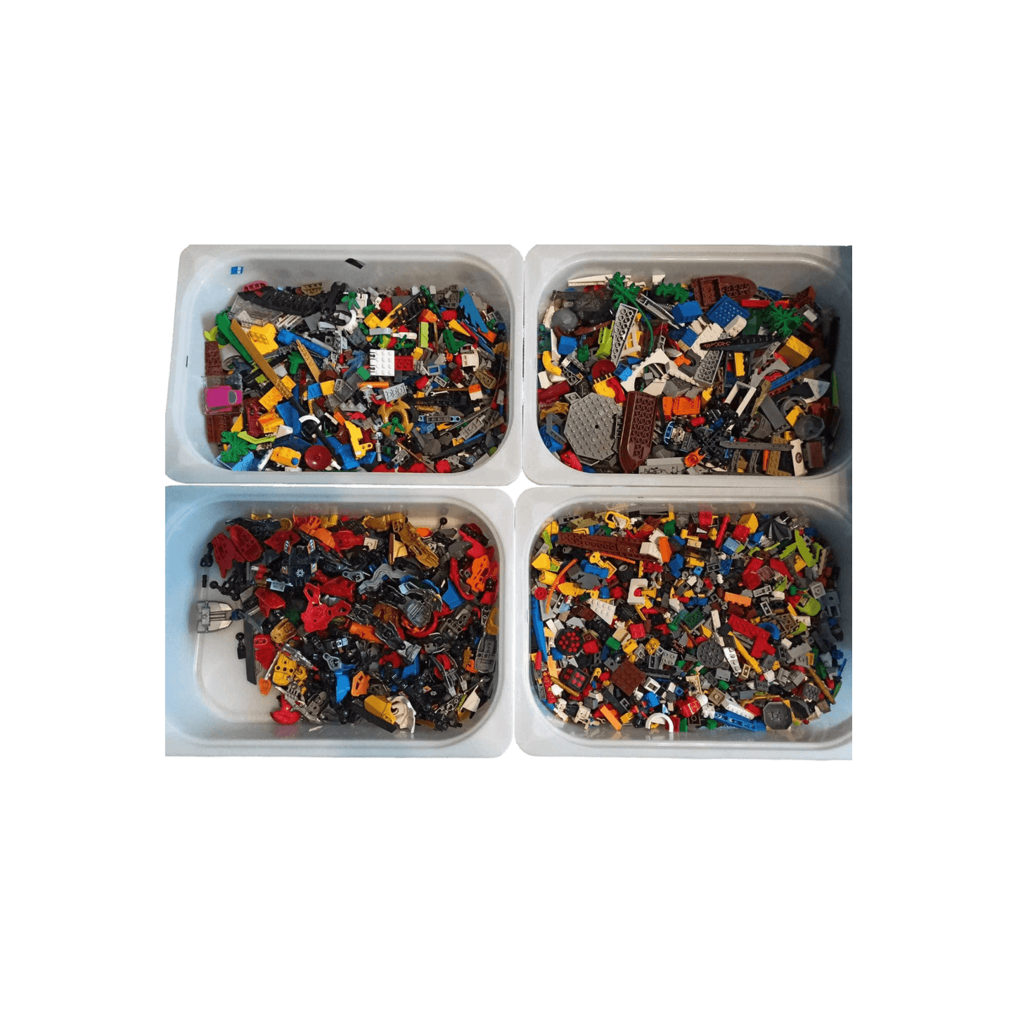 Wymieszane klocki LEGO