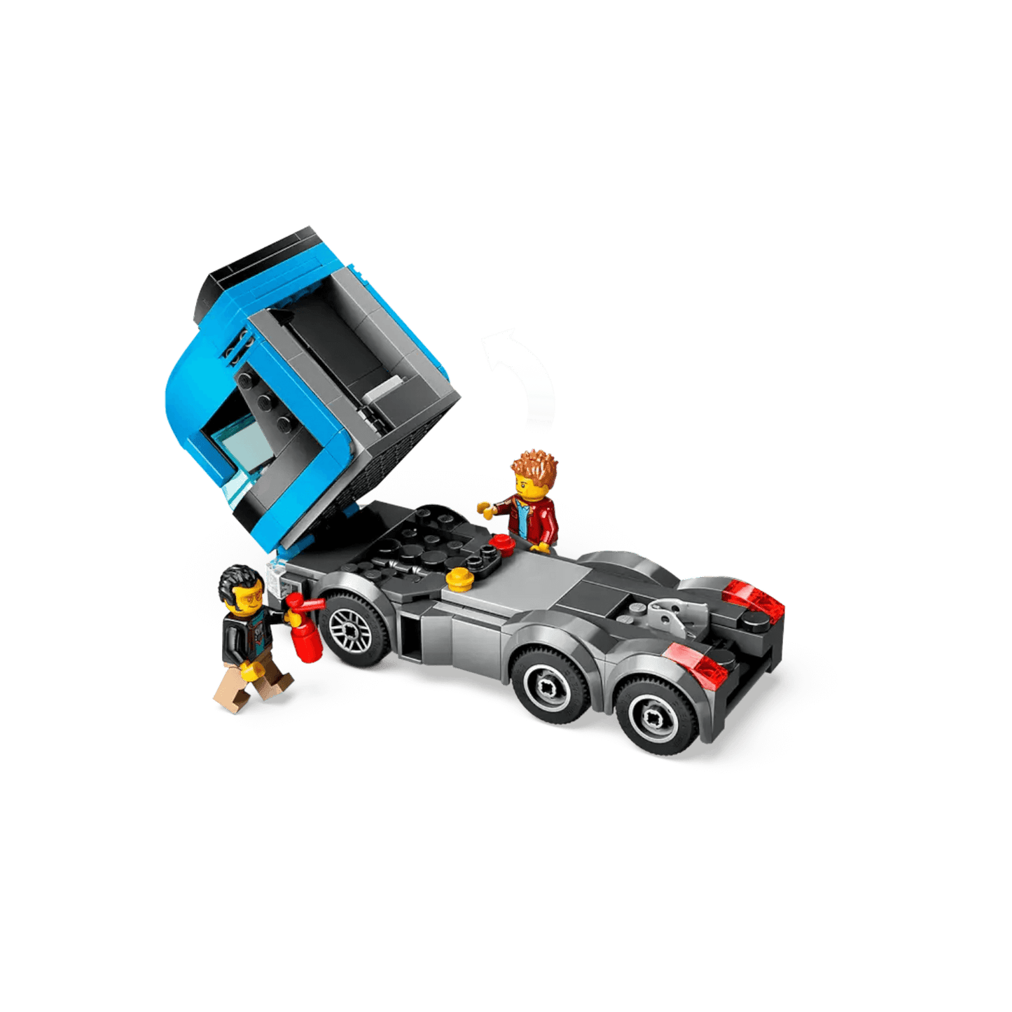 LEGO City Zestaw Laweta z samochodami sportowymi 60408