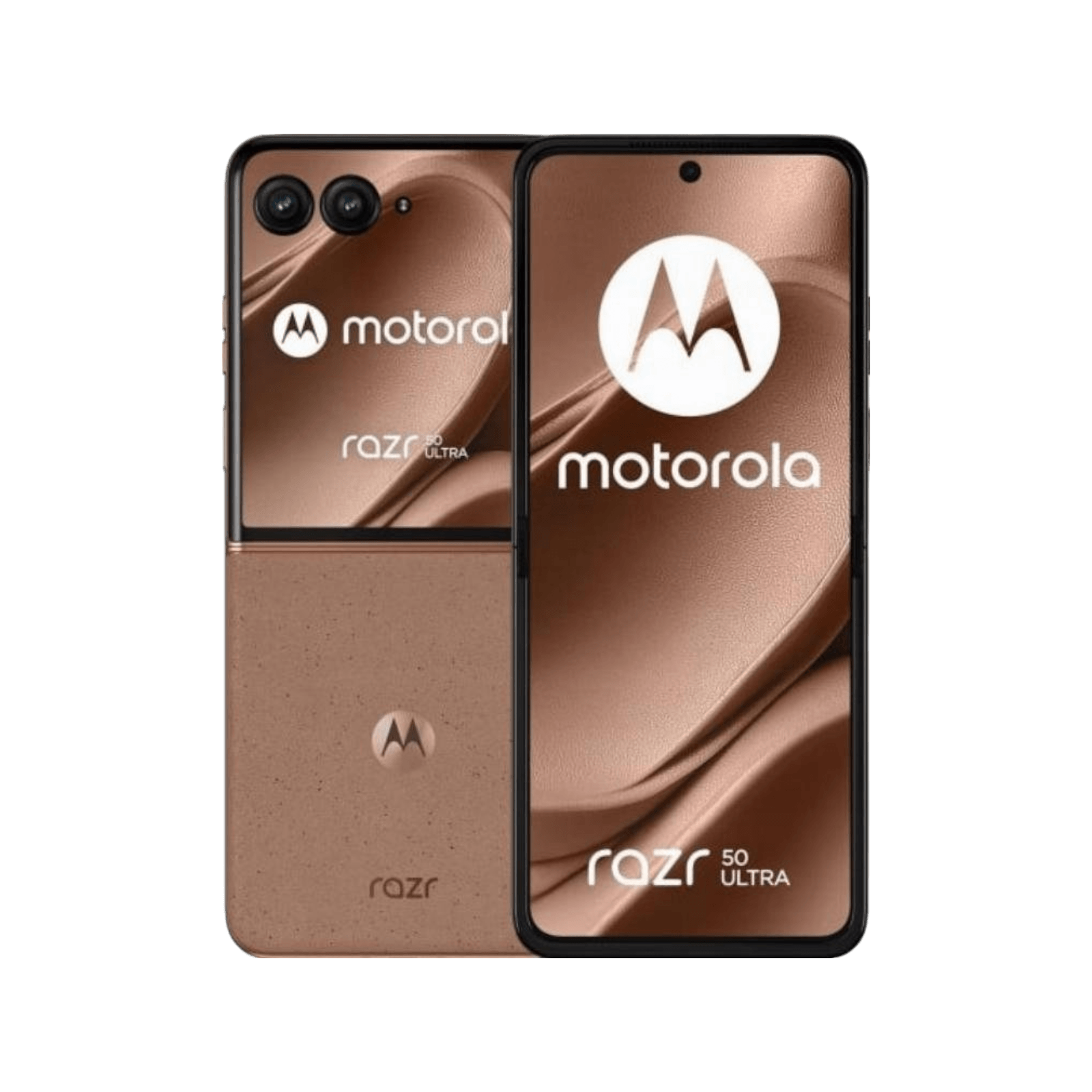 Telefon Motorola Razr 50 Ultra 5G Mocha Mousse rzednia i tylna obudowa