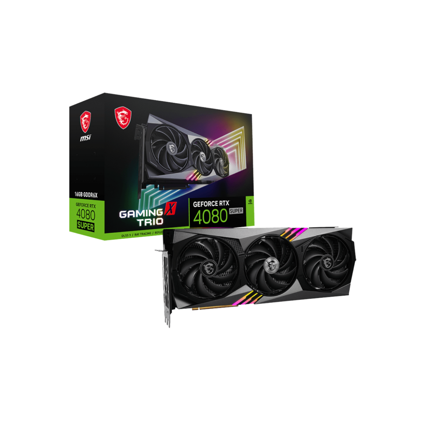 Karta graficzna MSI RTX 4080 SUPER GAMING X TRIO 16GB GDDRX6