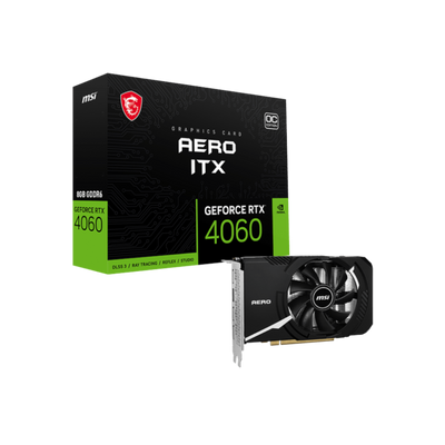 Karta graficzna MSI GeForce RTX 4060 AERO ITX OC 8GB GDDR6