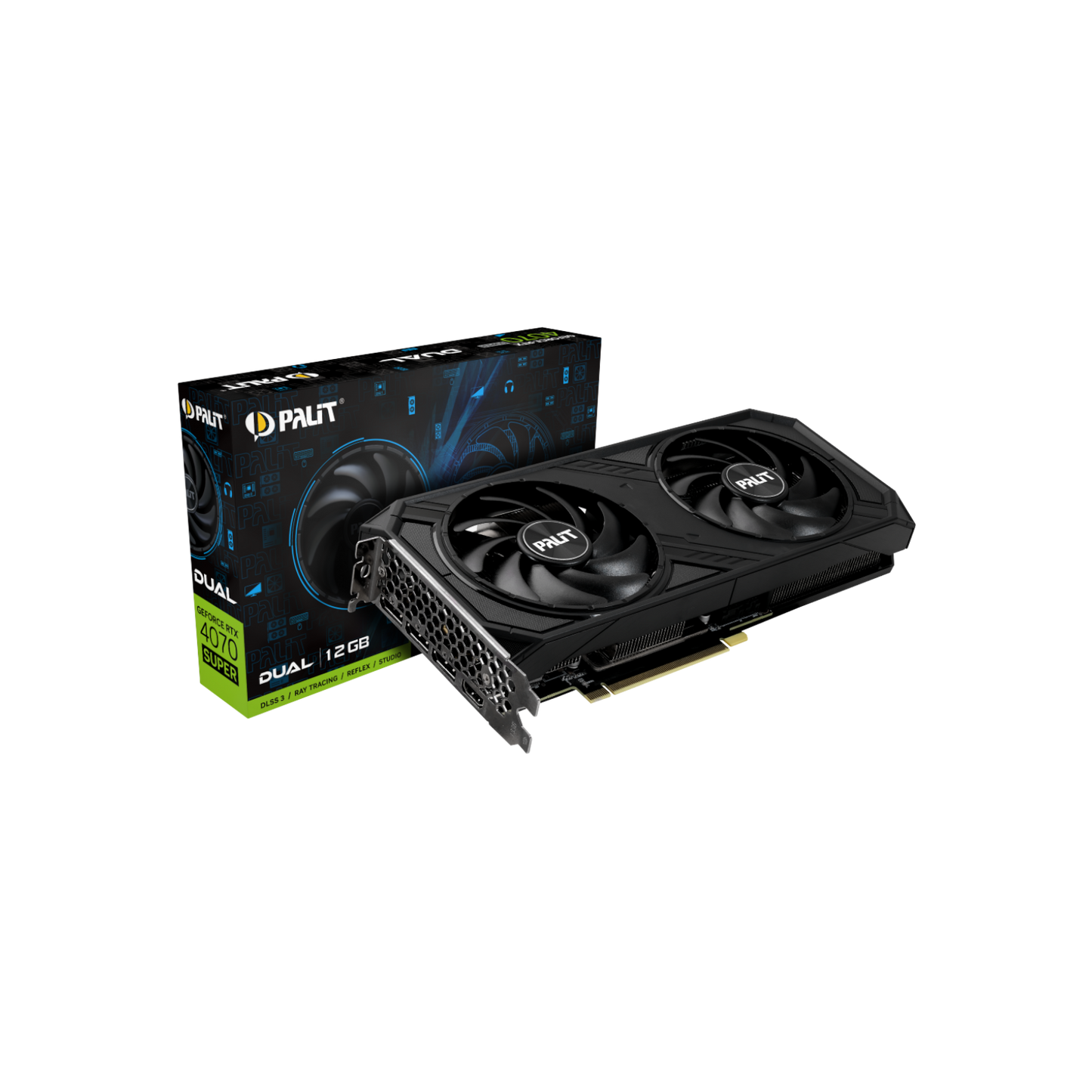 Karta graficzna Palit GeForce RTX 4070 SUPER Dual 12GB GDDR6X