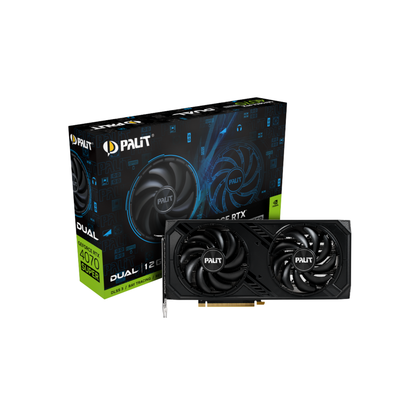 Karta graficzna Palit GeForce RTX 4070 SUPER Dual 12GB GDDR6X