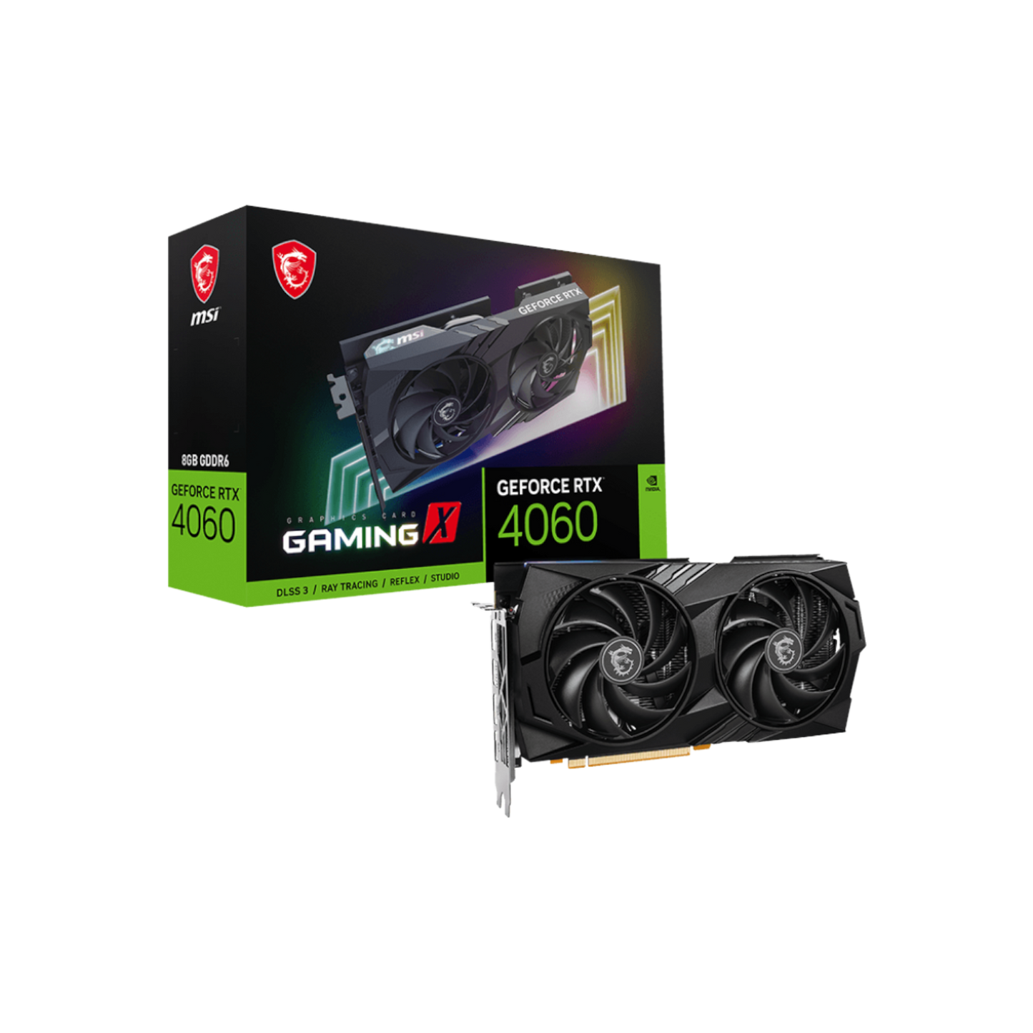 Karta graficzna MSI GeForce RTX 4060 Gaming X 8GB GDDR6