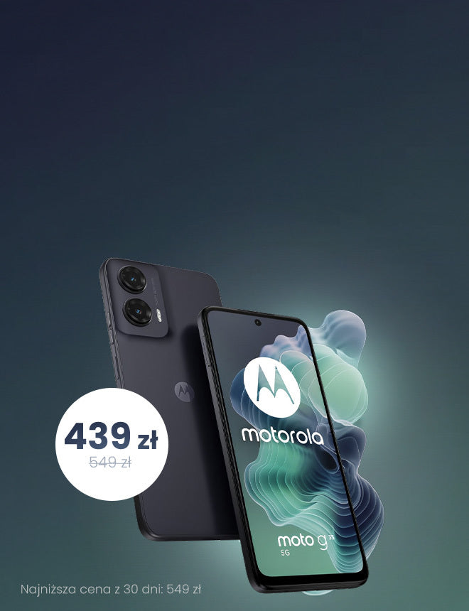 Promocja na telefon Motorola Moto G35 5G za 439 zł