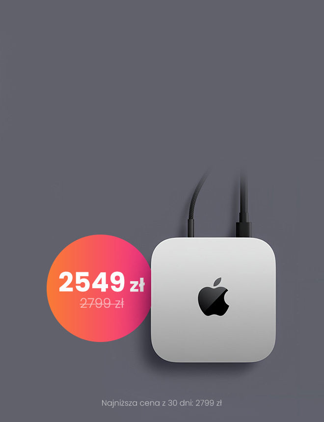 Najniższa cena MiniPC Apple Mac Mini 2024 M4 16/256GB US