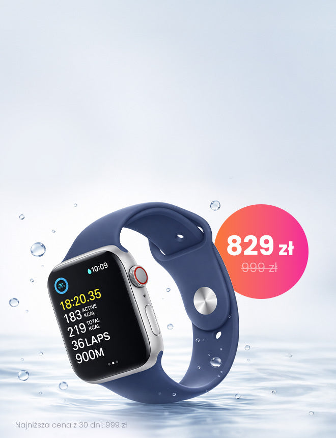 SimplyFlash Apple Watch SE 2 44 mm 829 zł do 5 kwietnia.