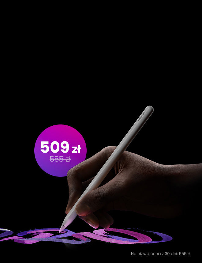 Promocja na rysik Apple Pencil Pro