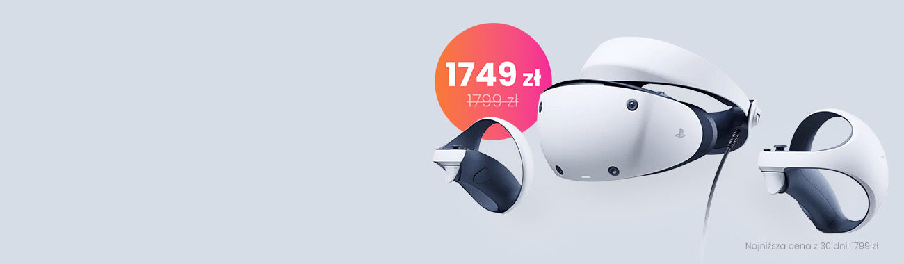 Gogle VR SONY PlayStation VR2 w promocyjnej cenie
