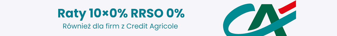 Raty 10x0% z Credit Agricole