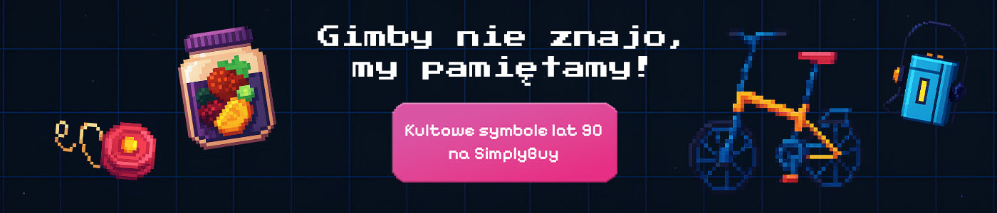 Kultowe symbole lat 90 na SimplyBuy