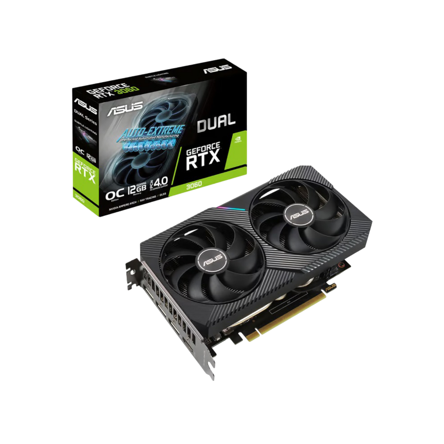 Karta graficzna Asus Dual GeForce RTX 3060 OC V2 12GB GDDR6