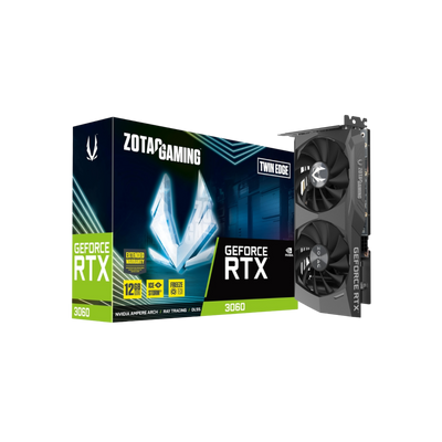 Karta graficzna ZOTAC GAMING GeForce RTX 3060 Twin Edge 12GB GDDR6